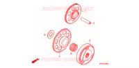STARTING CLUTCH   for Honda CB 400 SUPER FOUR ABS 2008