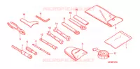 TOOLS  for Honda CB 400 SUPER FOUR ABS 2008