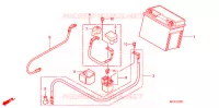 BATTERY  (CBR125RW7/RW9/RWA) for Honda CBR 125 2008