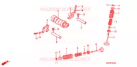 CAMSHAFT/VALVE   for Honda CBR 125 2008