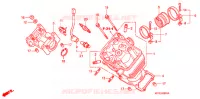 CYLINDER HEAD  (CBR125RW7/RW9/RWA) for Honda CBR 125 2008