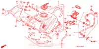 FUEL TANK (CBR125RW7/RW9/RWA) for Honda CBR 125 2008