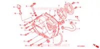 RIGHT CRANKCASE COVER  for Honda CBR 125 2008