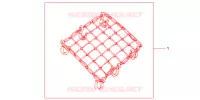 RUBBER NET A  for Honda CBR 125 2008