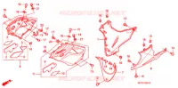 UNDER COWL (CBR125RW7/RW9/RWA) for Honda CBR 125 2008