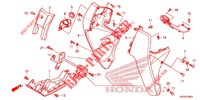 FRONT COVER/LEG SHIELD  for Honda NBC 110 2014