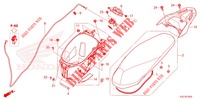 SEAT/LUGGAGE BOX  for Honda VISION 110 2021
