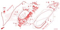 SEAT/LUGGAGE BOX  for Honda VISION 110 2021