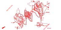 AIR CLEANER  (2) for Honda XRM 125 SPOKED WHEELS, REAR BRAKE DRUM 2010