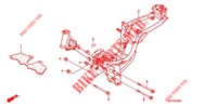 FRAME BODY  (2) for Honda XRM 125 SPOKED WHEELS, REAR BRAKE DRUM 2011