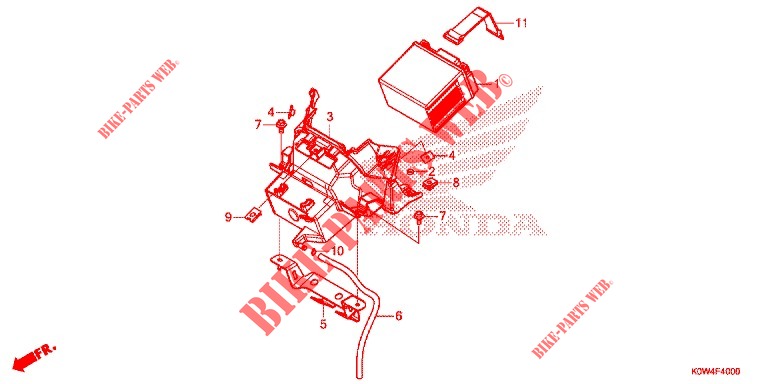 BATTERY   for Honda ADV 150 ABS 2021