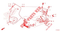 WINDSCREEN  for Honda CRF 300 RALLY 2021