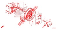 REAR WHEEL/SWINGARM  for Honda PCX 150 ABS 2020