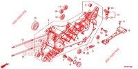 LEFT CRANKCASE  for Honda PCX 150 ABS 2020
