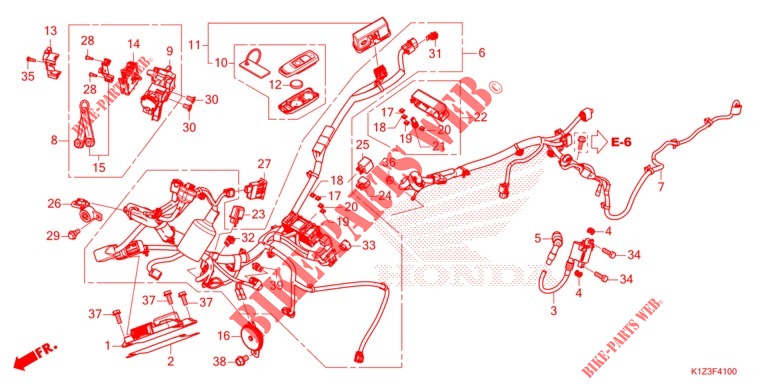 WIRE HARNESS for Honda PCX 160 ABS 2021