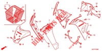 MAIN PIPE COVER/LEG SHIEL D  for Honda WAVE 100 2011