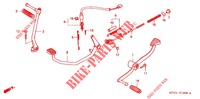PEDAL/KICK STARTER ARM (1) for Honda XRM 110 ELECTRIC START 2003