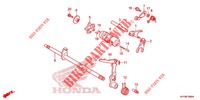 GEARSHIFT DRUM  for Honda XRM 125 REAR BRAKE DRUM 2014