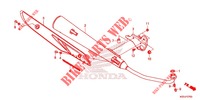 EXHAUST MUFFLER for Honda BIZ 125 2021