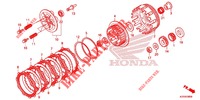 CLUTCH for Honda CB 250 TWISTER 2021