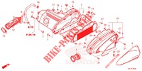 AIR CLEANER for Honda ADV 350 HSVCS SANS TOP CASE 2022