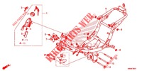 FRAME BODY  (BC110MJ,K,L,N) for Honda BIZ 110 2021
