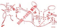HANDLE LEVER/SWITCH/CABLE for Honda BIZ 125 PEDAL ARRANQUE UNICAMENTE 2011