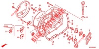 RIGHT CRANKCASE COVER for Honda BIZ 125 PEDAL ARRANQUE UNICAMENTE 2011