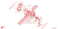 FRONT BRAKE PANEL for Honda CG 125 FAN PARTIDA ELETRICA 2013