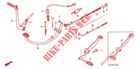 KICK STARTER ARM   BRAKE PEDAL   GEAR LEVER for Honda POP 100 BR 2008