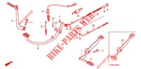 KICK STARTER ARM   BRAKE PEDAL   GEAR LEVER for Honda POP 100 3BR 2011