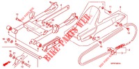 SWINGARM/CHAIN CASE (RF1009/A/B/C/D) for Honda POP 100 3BR 2011