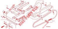 SWINGARM/CHAIN CASE (RF1009/A/B/C/D) for Honda POP 100 BR 2011