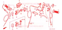LEVER   SWITCH   CABLE for Honda CR 125 R 1992