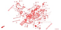 LEFT CRANKCASE for Honda SH MODE 125 2E 2022