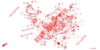 LEFT CRANKCASE for Honda SH MODE 125 E 2021