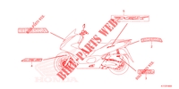 MARK/EMBLEM for Honda PCX 125 2ED 2024