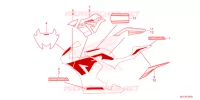 STICKERS for Honda CBR 600 RR 2023