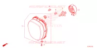 HEADLIGHT for Honda NAVI 110 2023