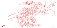 LEFT CRANKCASE COVER for Honda NAVI 110 2023