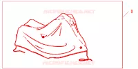 BODY COVER for Honda PAN EUROPEAN 1300 ABS 2006