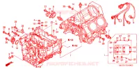 CRANKCASE COVER for Honda PAN EUROPEAN 1300 ABS 2006