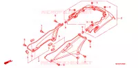 REAR   SIDE COVERS for Honda PAN EUROPEAN 1300 ABS 2006
