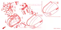 SADDLEBAG for Honda PAN EUROPEAN 1300 ABS 2006