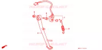 SIDE STAND for Honda CB 750 NIGHTHAWK 1998