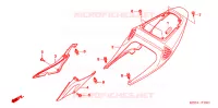 REAR COWL for Honda CBR 600 RR 2005
