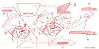 STICKERS for Honda CBR 600 RR 2005
