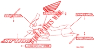 STICKERS for Honda ST 1100 ABS 2001