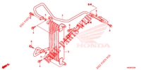 OIL COOLER for Honda TRX 500 RUBICON Hydrostatic CANADIAN TRAIL EDITION 2012