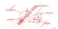 STICKERS for Honda PCX 125 2021